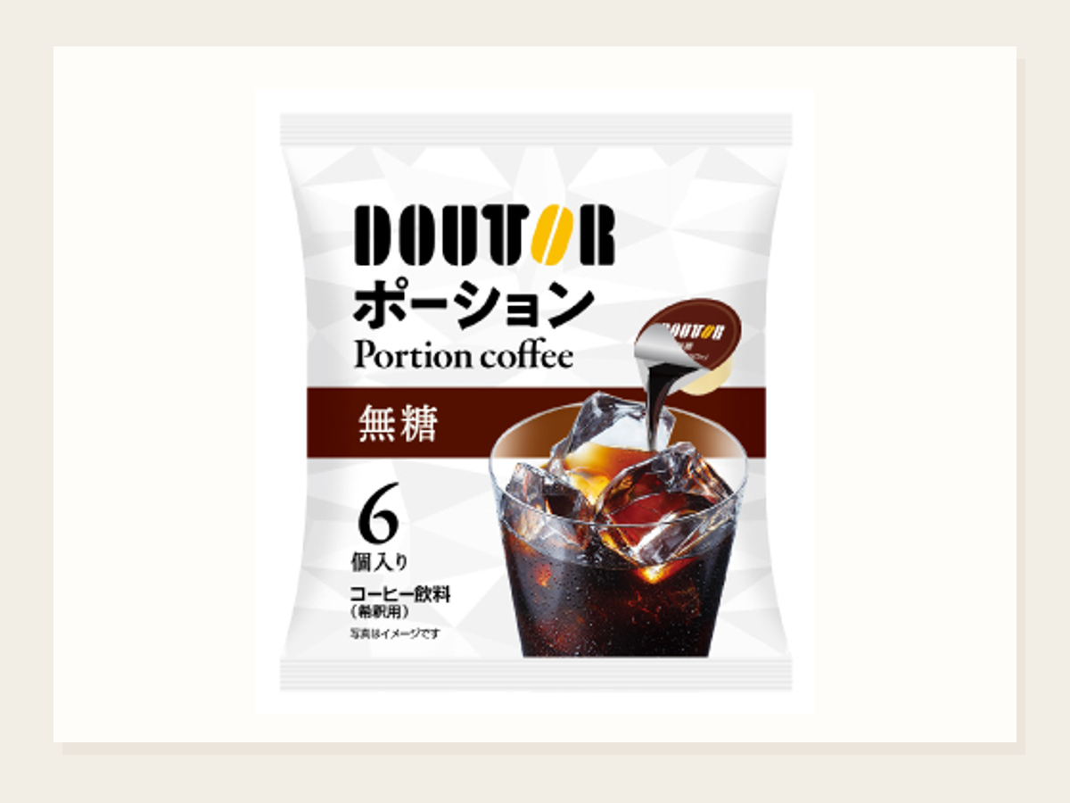 ポーションコーヒー 無糖6個 3月16日発売