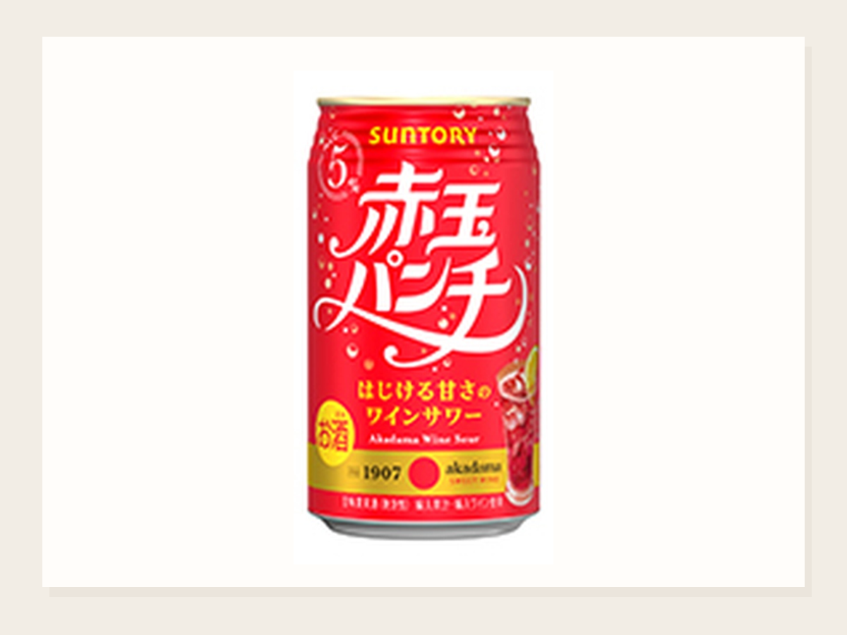赤玉パンチ缶リニューアル発売