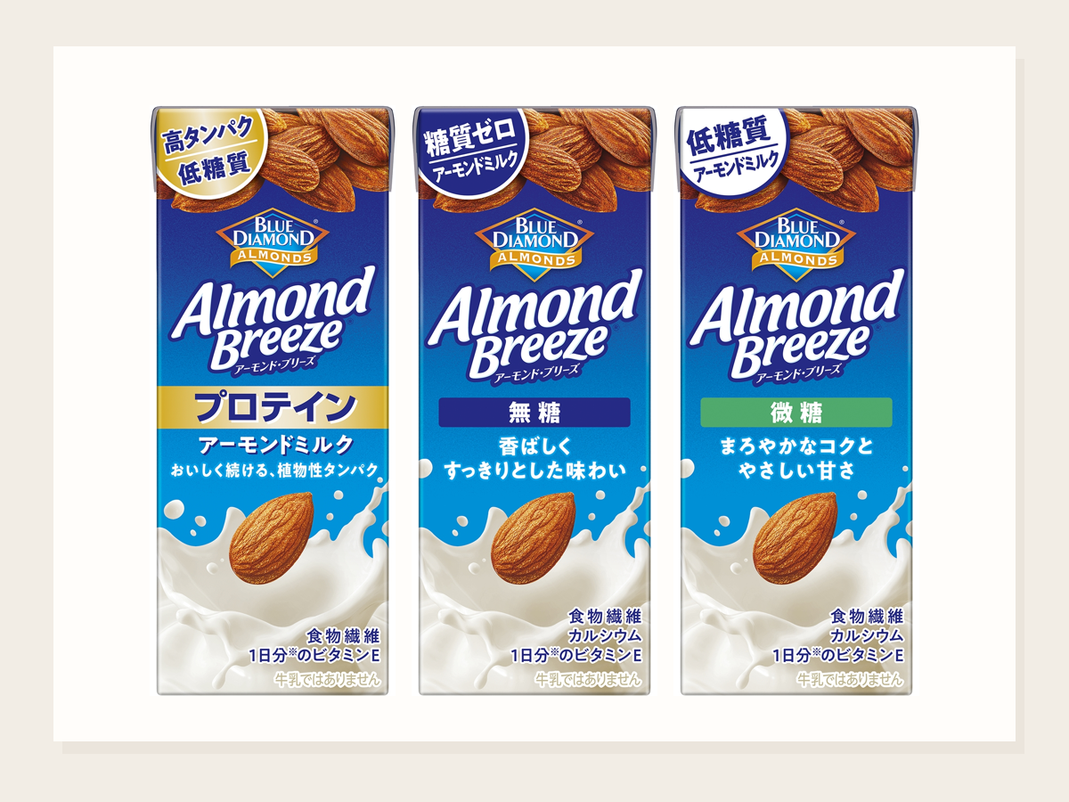 アーモンド・ブリーズ プロテイン 4月14日発売
