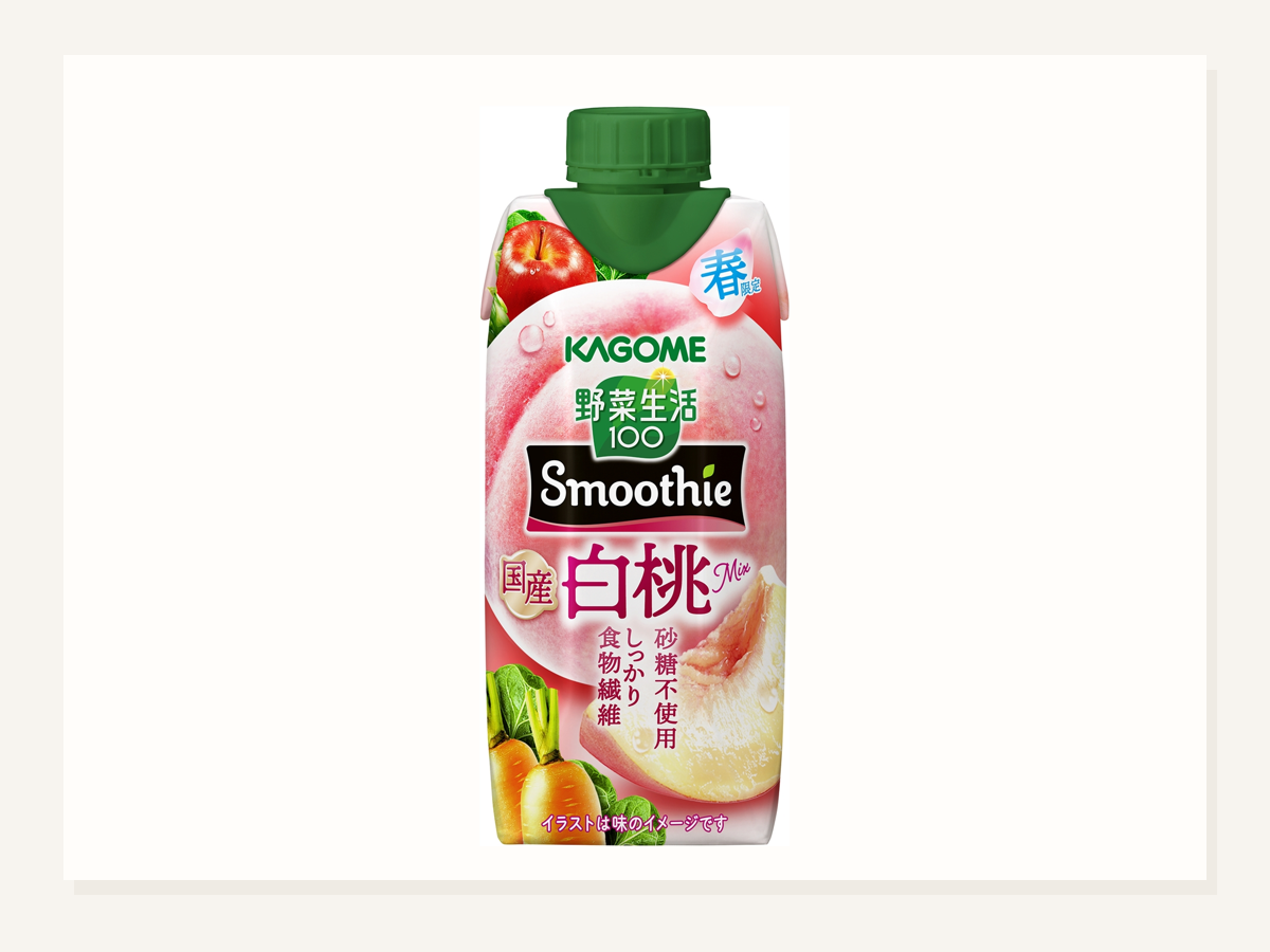 Smoothie 国産白桃mix新発売