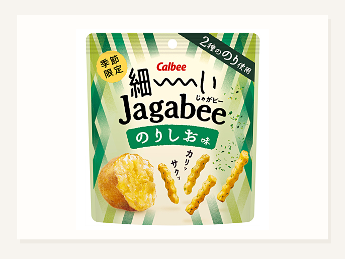 細ーいJagabee のりしお味発売