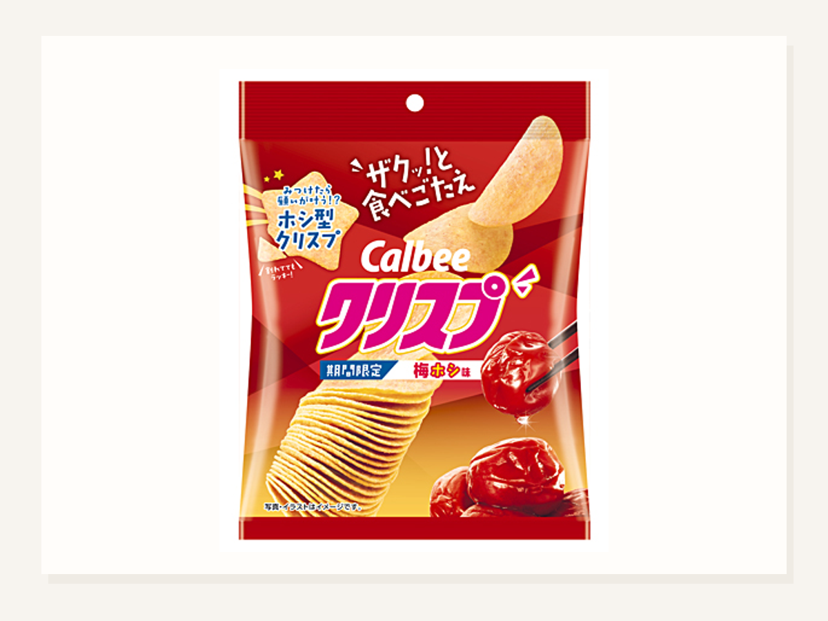 クリスプ 梅ホシ味発売