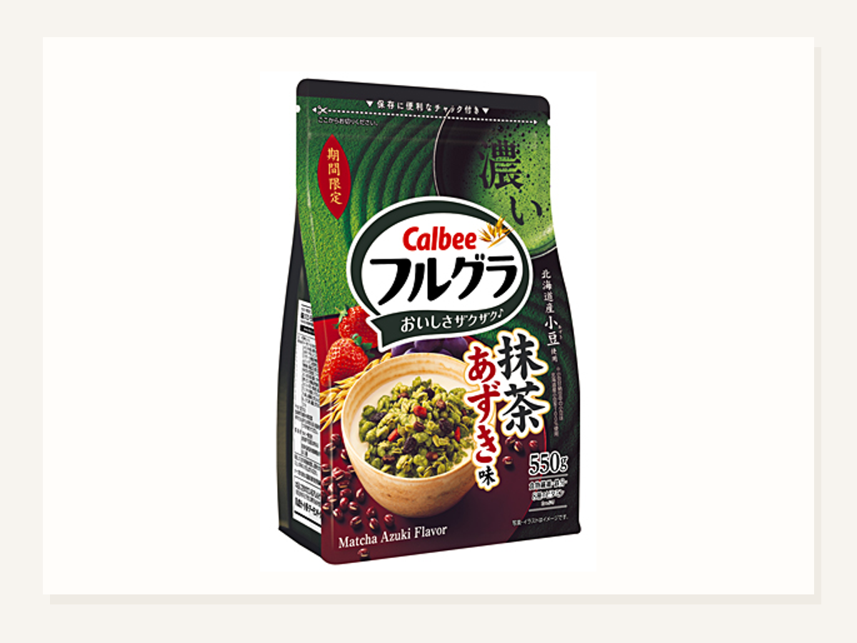 フルグラ 抹茶あずき味発売