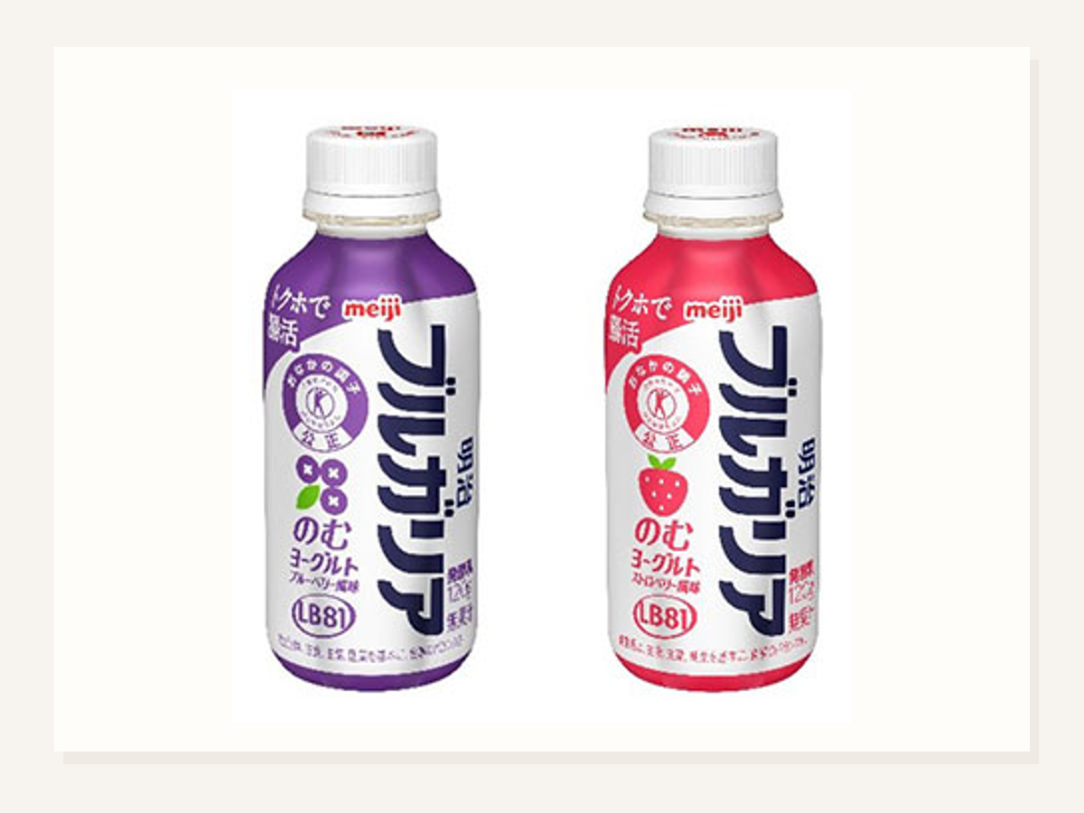 明治ブルガリア のむヨーグルト新味発売