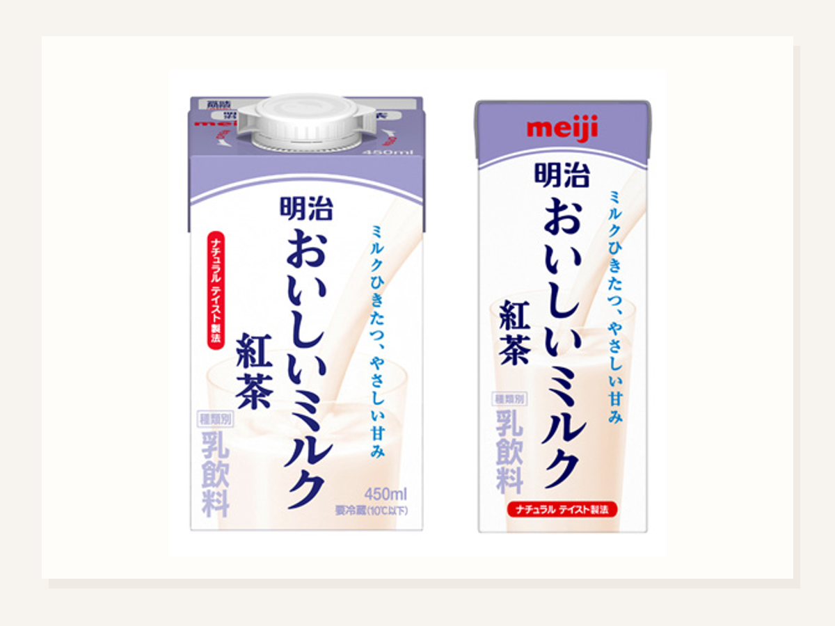明治おいしいミルク紅茶新発売