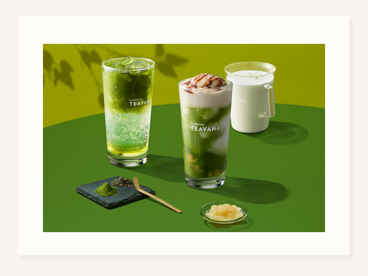 煎茶×抹茶 ティービバレッジ開始