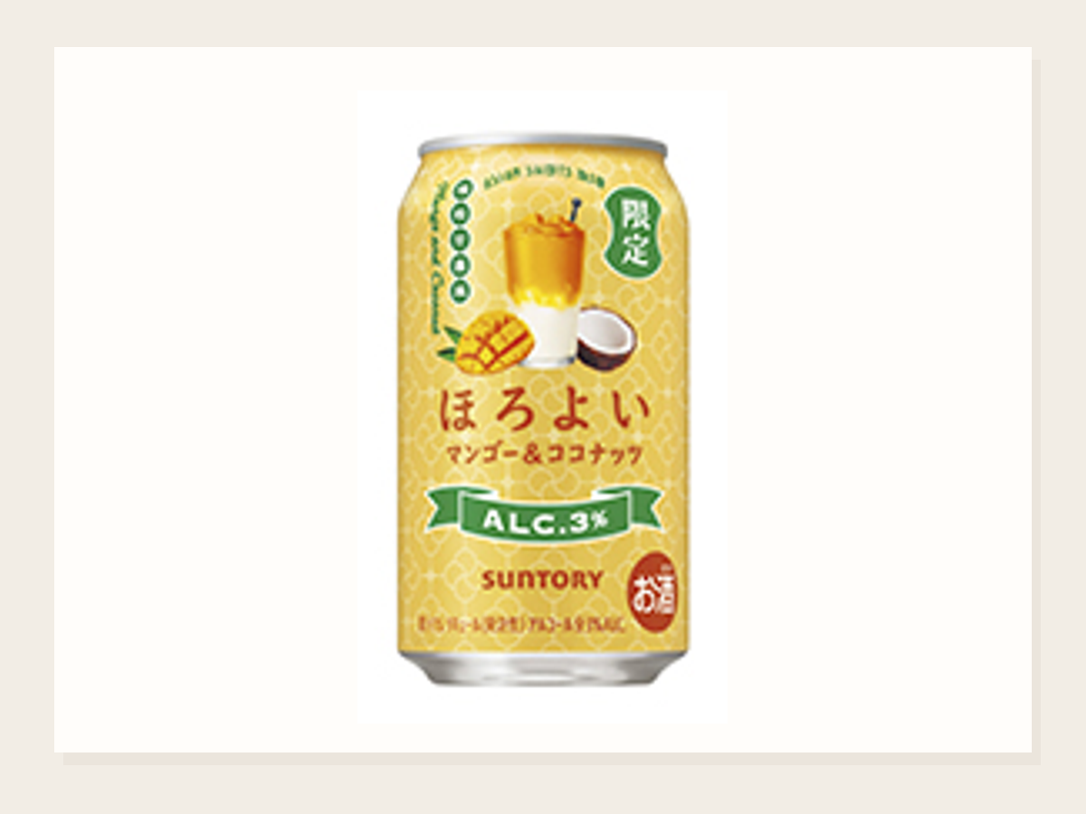 ほろよい〈マンゴー＆ココナッツ〉6月9日発売